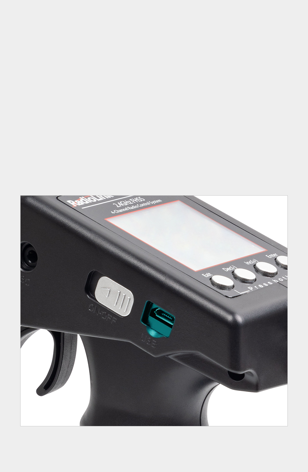 RC4GS V2 4 channels transmitter for cars and boats